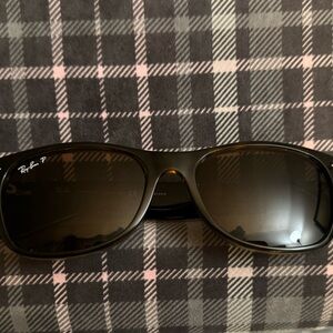 Ray-Ban New Wayfarer Polarized Sunglasses.